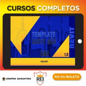 Projeto de GÁS no Revit MEP com Template - Pixel ao Cubo