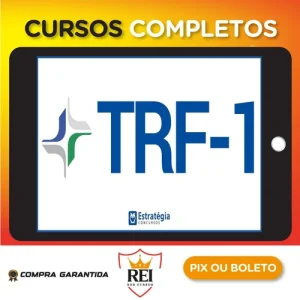 Pacote - TRF 1ª Região (Oficial de Justiça) Pacote Completo - 2023 (Pré-Edital) - Estratégia Concursos