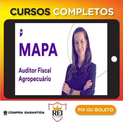 Pacote - MAPA (Auditor Fiscal Federal Agropecuário - Médico Veterinário) Pacote Completo - Estratégia Concursos