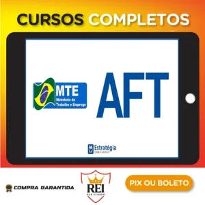 Pacote - Ministério do Trabalho (Auditor Fiscal - AFT) Pacotaço- Pacote Teórico+ Passo Estratégico - Estratégia Concursos