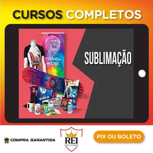 Sublimação Para Iniciantes + Corel Draw - Matheus Cosso