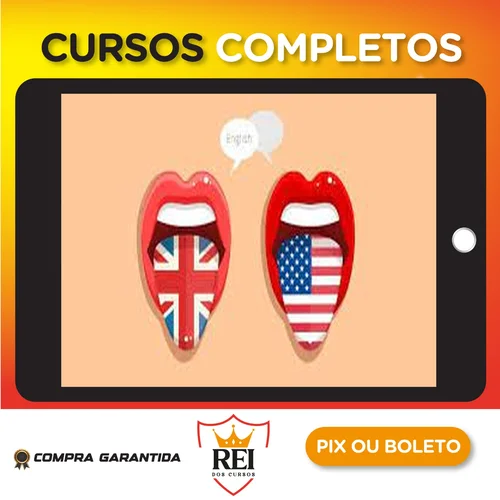 Pronúncia Perfeita de Inglês Britânico e Americano - Rebeca Gonçalves