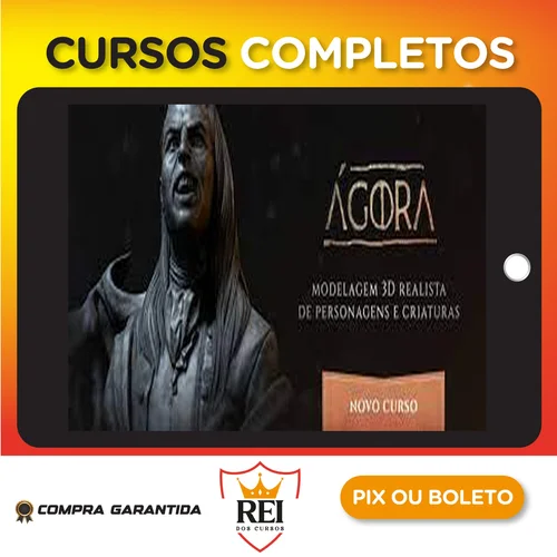 Ágora Modelagem 3D Realista - Iconic Academy