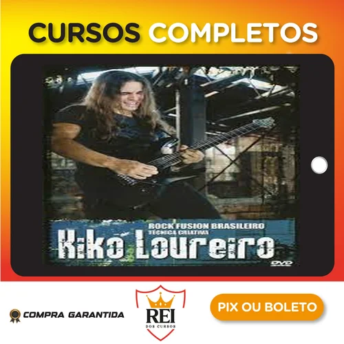 Rock Fusion Brasileiro Tecnica Criativa (Guitarra) - Kiko Loureiro